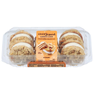 Overjoyed Carrot Cake Sandwich Cookies 7.75 Ounce - 7.75 OZ - Image 2