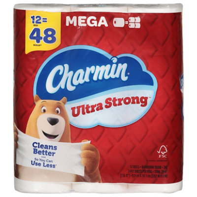 Charmin Strong 12 Mega Roll - 12 RL - Image 1