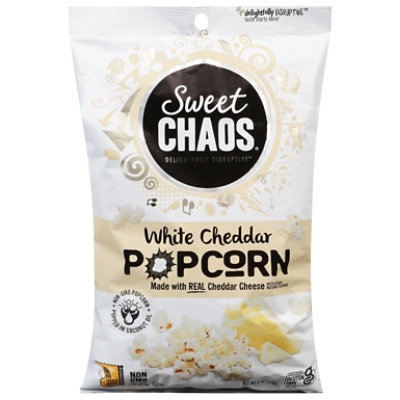 Sweet Chaos White Cheddar Popcorn 6oz - 6 OZ - Image 3