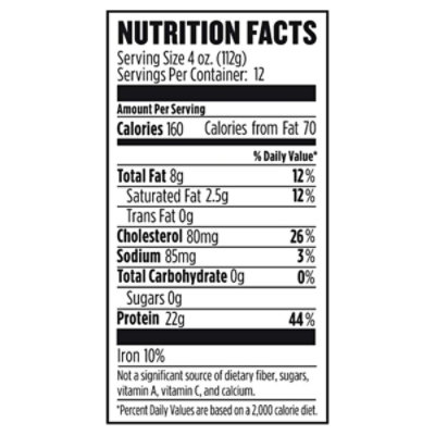 Sbf 93% Lean 7% Fat Ground Turkey 48 Oz - 48 OZ - Image 3