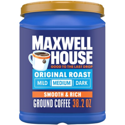 Maxwell House Original Roast Ground Coffee 38.2 O - 38.2 OZ - Image 1