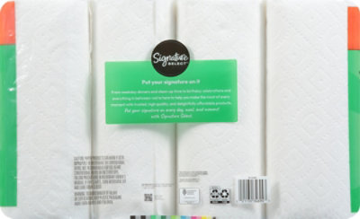 Signature Select Paper Towel Thirsty Strong Double 4 Rl - 4 RL - Image 4