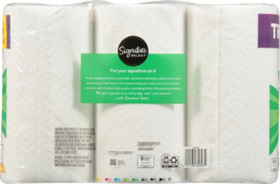 Signature Select Paper Towel Thirsty Vari-a-size Triple 6 Rl - 6 RL - Image 3