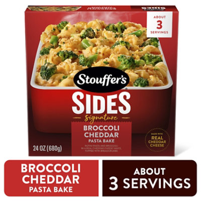 Stouffer's Broccoli Cheddar Pasta Bake Frozen Entree 24 Oz. Box - 24 OZ