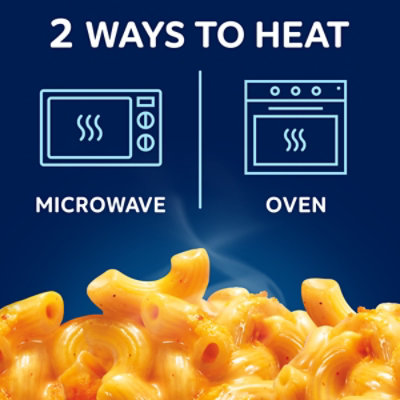 Kraft Deluxe Frozen Dish - Original Cheddar Mac & Cheese - Cheese Sauce and Pasta Dish - Sharing Size - 20 Oz - Image 5