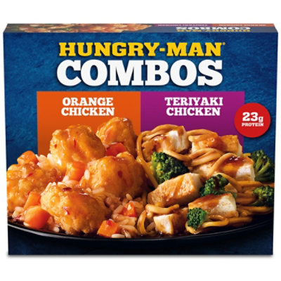 Hungry Man Orange Teriyaki Chicken Frozen Ssm, 14.500 Oz - 14.5 OZ - Image 2