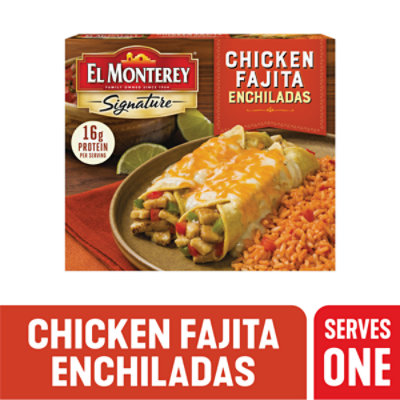 El Monterey Signature Fajita Enchilada 10 Oz Frozen Entree - 10 OZ - Image 1