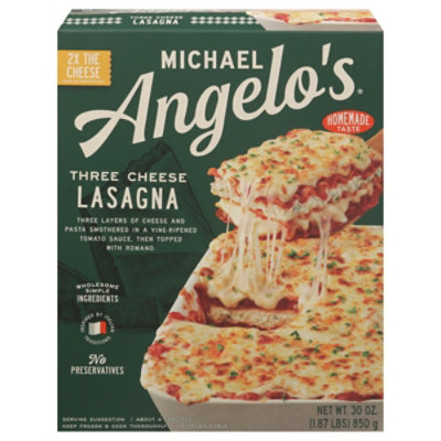 Michael Angelo's Three Cheese Lasagna 30oz - 30 OZ - Image 3