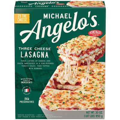 Michael Angelo's Vegetable Lasagna Frozen - 30 Oz - albertsons