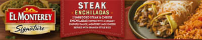 El Monterey Signature Steak Enchilada 9 Oz Frozen Entree - 9 OZ - Image 4