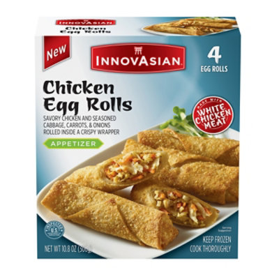 Innovasian Chicken Egg Rolls, 10.8 Oz - 10.8 OZ - Image 3