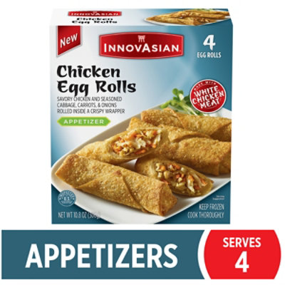 InnovAsian Chicken Egg Rolls - 10.8 Oz - Image 2