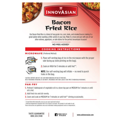 InnovAsian Bacon Fried Rice - 16 Oz - Image 5