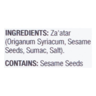 Terranean Herbs And Spices Seasoning Zaatar Shaker - 2 OZ - Image 4