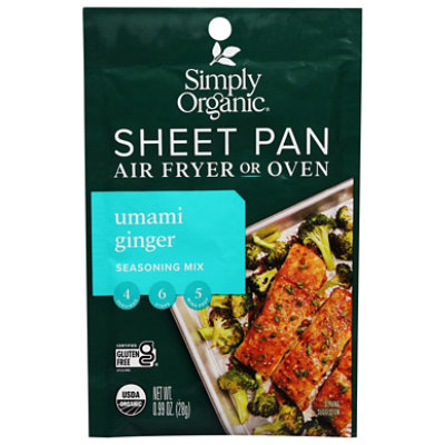 Simply Organic Seasoning Sheet Pan Umami Ginger - 0.99 OZ - Image 3