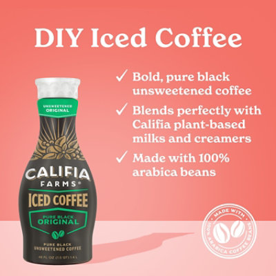 Califia Iced Coffee Unsweetened - 48 FZ - Image 3