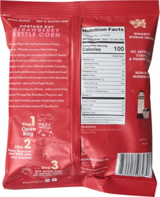 Pacific Popcorn Portage Bay Strawberry 1oz - 1 OZ - Image 5