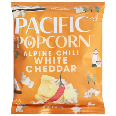Pacific Popcorn Alpine Chili White Cheddar 1.1oz - 1.1 OZ - Image 2