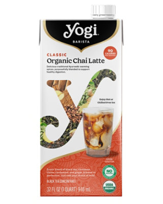 Yogi Teas Chai Latte Barista Clssc - 32 FZ