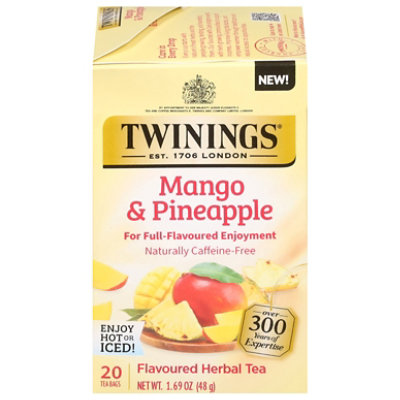 Twining Tea Mango Pineappletea Box 20 Count - 20 CTOZ - Image 3