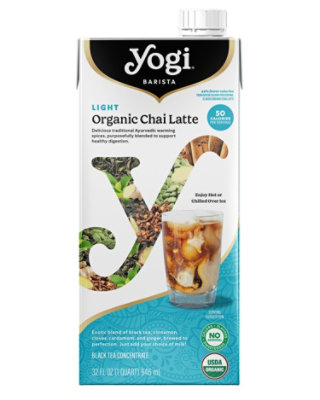 Yogi Teas Chai Latte Barista Light - 32 FZ - Image 2