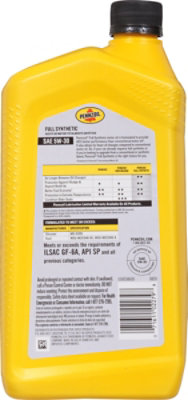 Pennzoil Full Synthetic 5w-30 - 32 FZ - Image 4