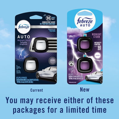 Febreze Auto Midnight Storm Car Vent Clip - .14 FZ - Image 3