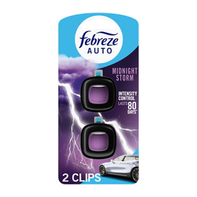 Febreze Auto Midnight Storm Car Vent Clip - .14 FZ - Image 1
