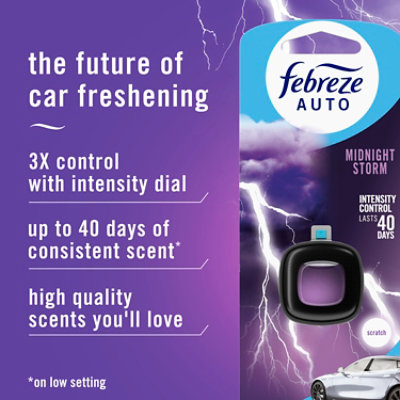 Febreze Auto Midnight Storm Car Vent Clip - .14 FZ - Image 2