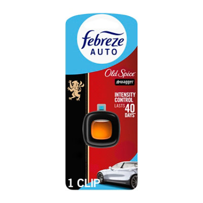 Febreze Auto Old Spice Swag Car Freshener Vent Clip - .07 FZ - Image 1