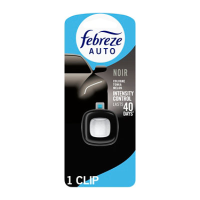 Febreze Auto Noir Air Freshener Vent Clip - 0.07 FZ - Image 1