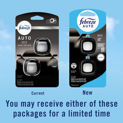 Febreze Auto Noir Air Freshener Vent Clip - 0.07 FZ - Image 7