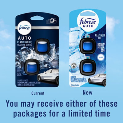 Febreze Auto Platinum Air Freshener Car Vent Clip - 0.14 FZ - Image 8