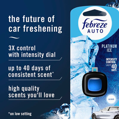 Febreze Auto Platinum Air Freshener Car Vent Clip - 0.14 FZ - Image 2