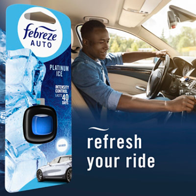 Febreze Auto Platinum Air Freshener Car Vent Clip - 0.14 FZ - Image 7