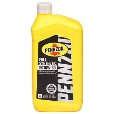 Pennzoil Full Synthetic 10w-30 - 32 OZ - Image 3