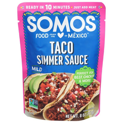 Somos Simmer Sauce Taco Mild - 8 OZ - Image 3