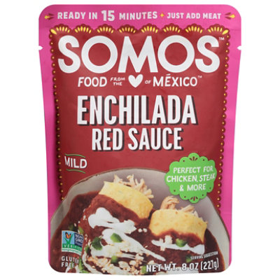 Somos Enchilada Sauce Red Mild - 8 OZ - Image 1
