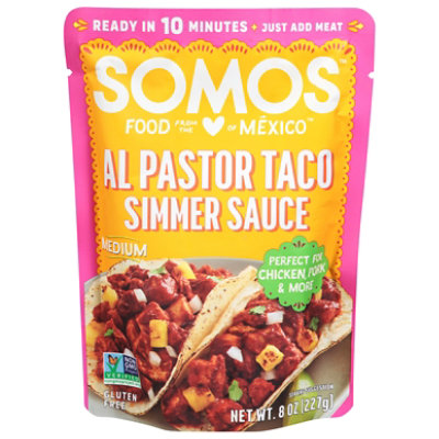 Somos Simmer Sauce Al Pastor Taco Medium - 8 OZ - Image 3