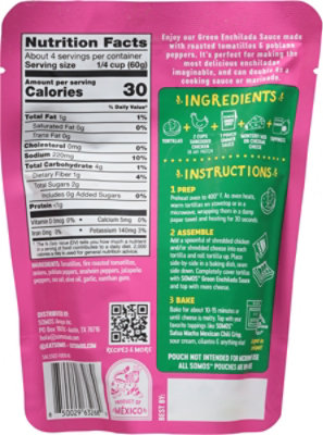 Somos Enchilada Sauce Green Mild - 8 OZ - Image 5
