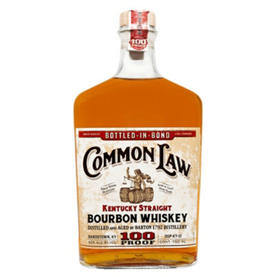 Common Law Kentucky Straight Bourbon 750 Ml - 750 ML - Image 1
