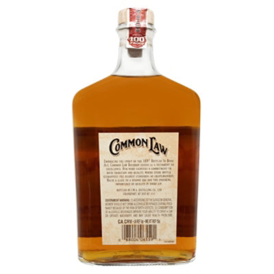 Common Law Kentucky Straight Bourbon 750 Ml - 750 ML - Image 2