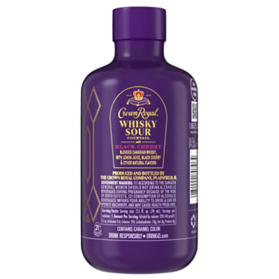 Crown Royal Whiskey Sour - 375 ML - Image 1