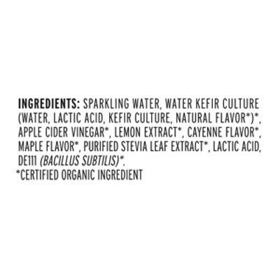 Kevita Lemon Cayenne Sparkling - 12 Oz - Image 4