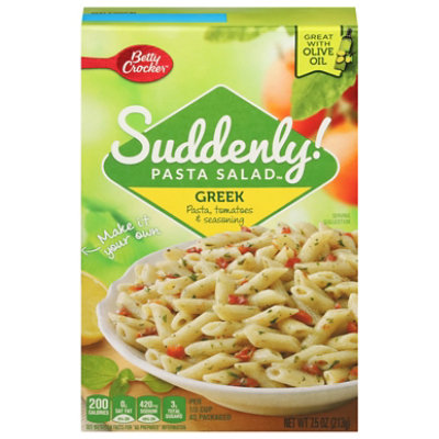 Suddenly Pasta Salad Greek 7.5oz Box - 7.5 OZ - Image 1