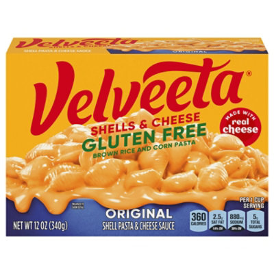 Velveeta Gluten Free Shells & Cheese, 12 Oz Box - 12 OZ - Image 1