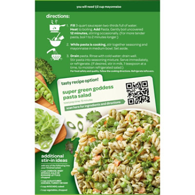 Suddenly Pasta Salad Green Goddess 7.5oz Box - 7.5 OZ - Image 5