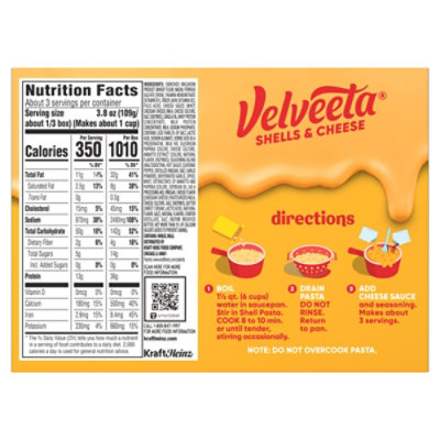 Velveeta Buffalo Style Shells & Cheese with Shell Pasta - Cheese Sauce and Seasoning - 11 Oz - Image 5