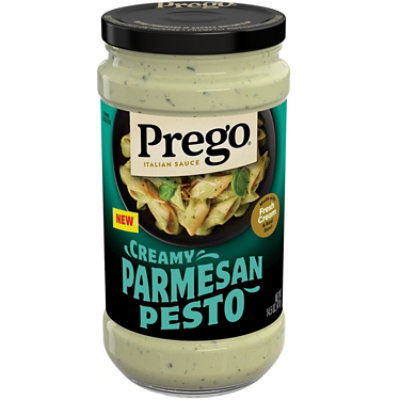 Prego Creamy Parmesan Pesto Pasta Sauce - 14.5 Oz - Image 1