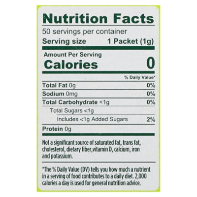 Splenda Stevia Sweetener Packets - 50ct - 50 CT - Image 4